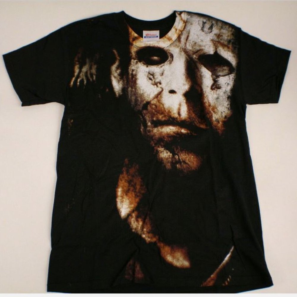 Halloween 2 Michael Myers Horror Movie H2 T-Shirt  Rob Zombie S